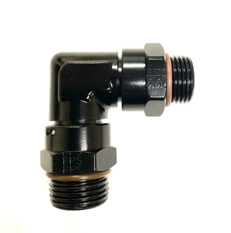 Fragola -8An (3/4-16) X -10An (7/8-14) Orb 90 Degree Swivel Adapter 1