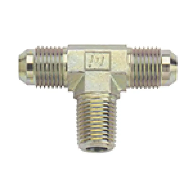 Fragola -6An Tee 1/4 Npt On Side - Steel 1