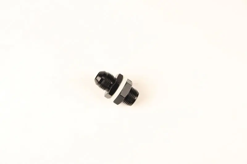 Fragola -8An Fuel Cell Bulkhead W/ Washers And Nut - Black 1