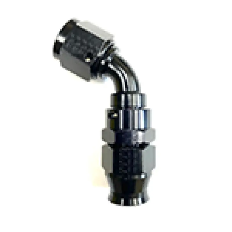 Fragola -6An Real Street X 60 Degree 3/8 Efi Quick Disconnect Hose End Black 1