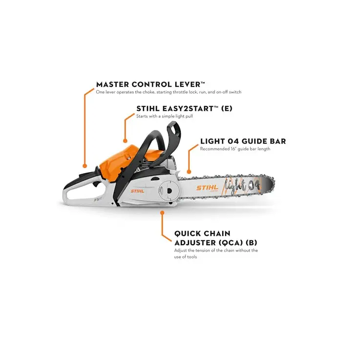 Stihl® Ms 182 C-Be With 16 Inch Bar And Chain 1