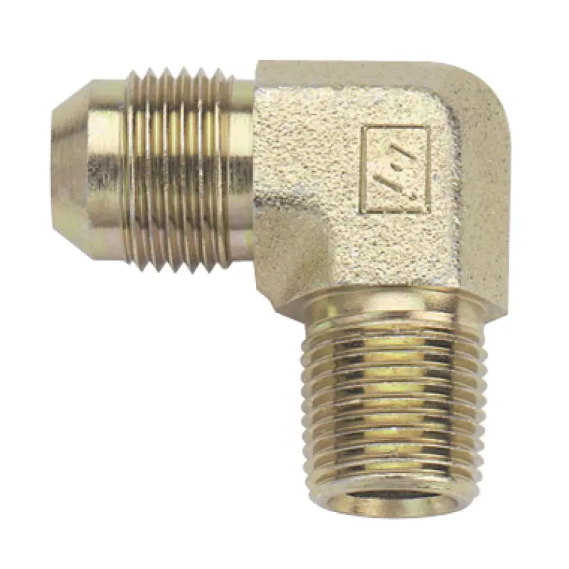 Fragola -10An X 1/2 Npt 90 Degree Adapter - Steel 1