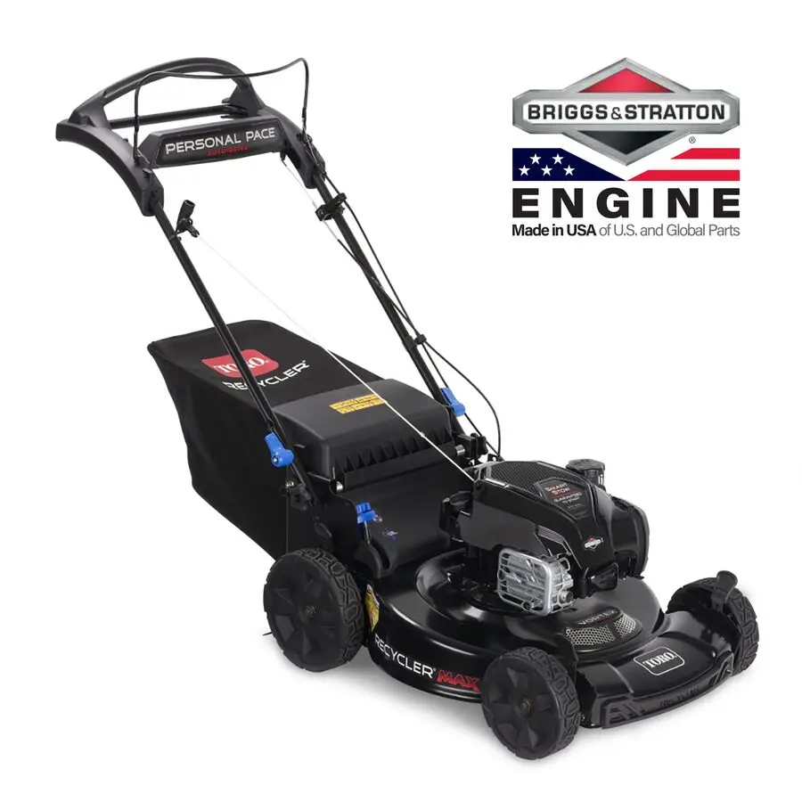 Toro® 22In Recycler® Max Gas Lawn Mower | Personal Pace® Smartstow® With Spin-Stop™ 1