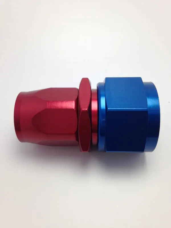 Fragola -10An Fem. Nut X -8An Hose Reducing Hose End - Blue/Red 1