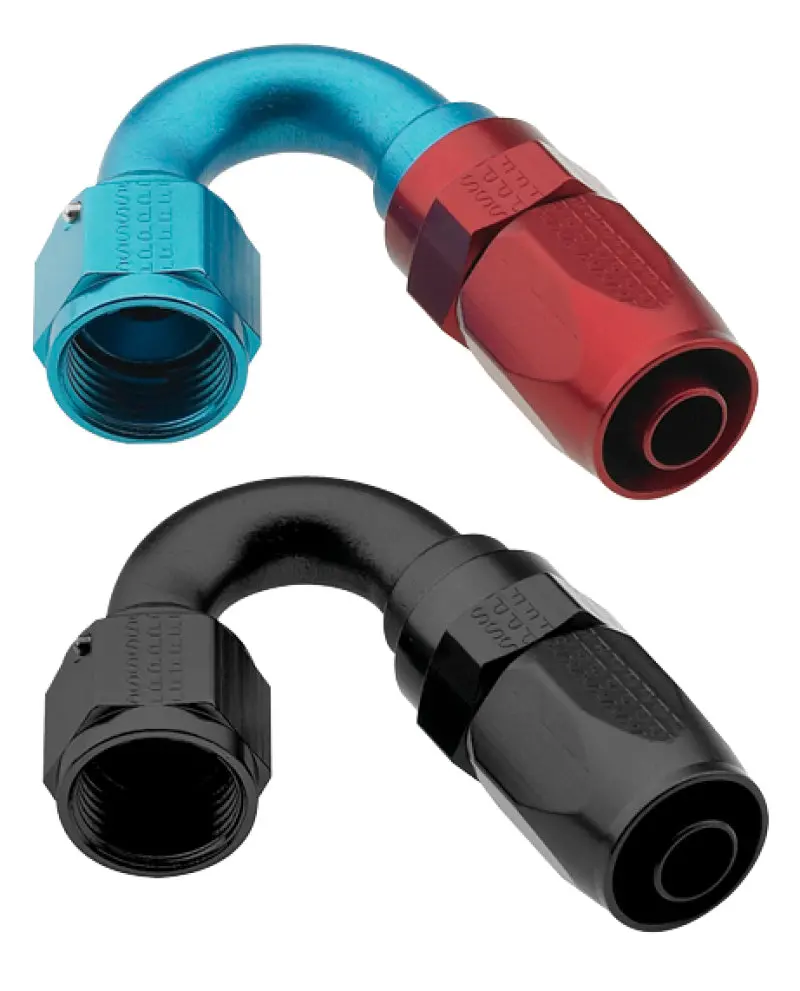 Fragola -10An X 150 Degree Pro-Flow Hose End - Blue/Red 1