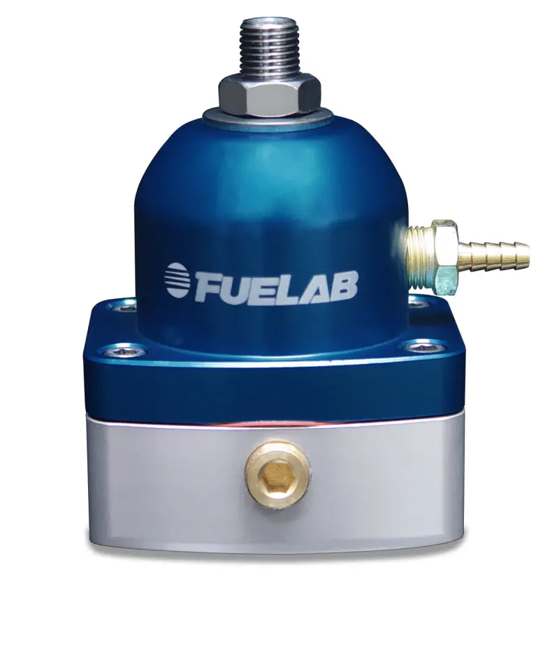 Fuelab 515 Tbi Adjustable Fpr 10-25 Psi (2) -6An In (1) -6An Return - Blue 1