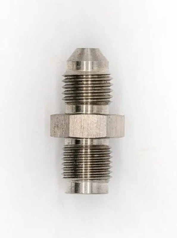 Forced Performance Stainless Steel Unrestricted -4An Male To 7/16-24 Inverted Flare 1