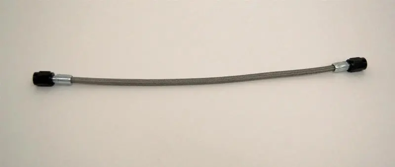 Fragola -2An Brake Line W/ -3An Black Alum. Nuts 26In 1