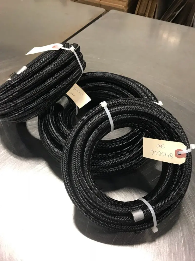 Fragola -8An Premium Nylon Race Hose- 6 Feet 1