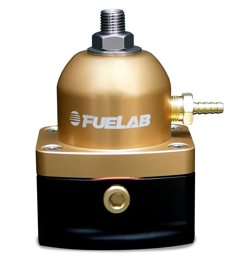 Fuelab 515 Efi Adjustable Fpr 25-90 Psi (2) -10An In (1) -6An Return - Gold 1