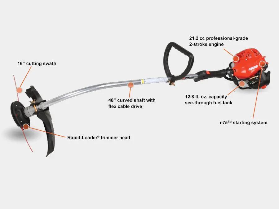 Echo Gt‑225I – Curved Shaft String Trimmer | 21.2Cc 2‑Stroke Engine 2