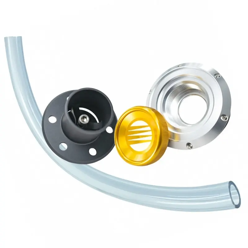 Fuelab Remote Fuel Filler Kit W/Cap & 3Ft Hose 1