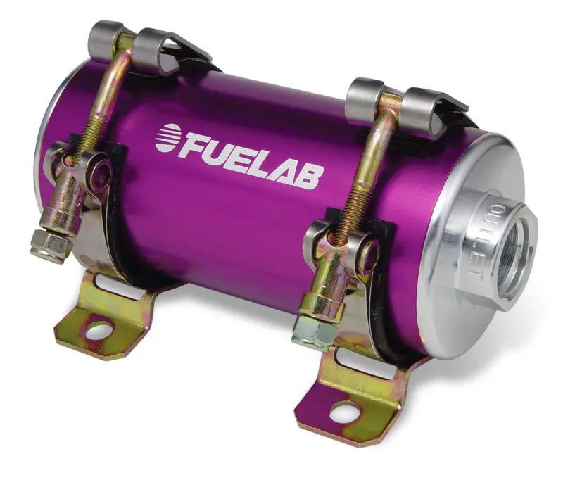 Fuelab Prodigy High Power Efi In-Line Fuel Pump - 1800 Hp - Purple 1