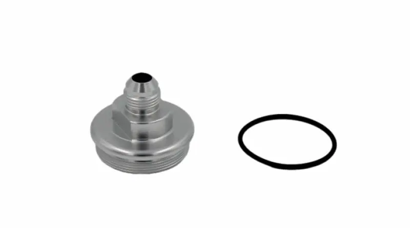 Fuelab Replacement Filter Cap -8An Inlet - Clear 1