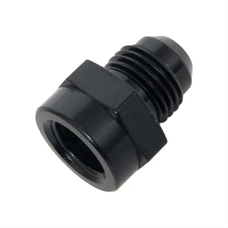 Fragola -6An X 1/2-20 Fem Inv. Flare Adapter - Black 1