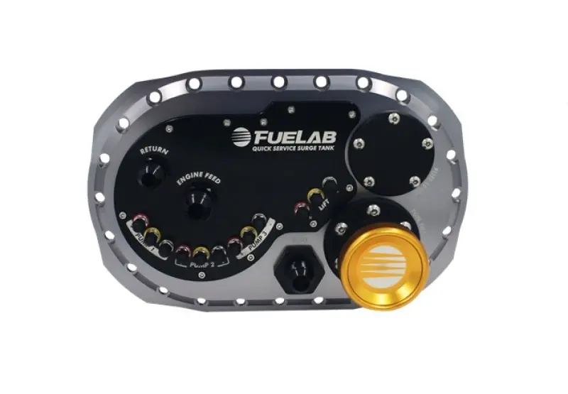 Fuelab Quick Service Surge Tank 2.0 W/No Lift Pump & No Surge Pump - Titanium 1