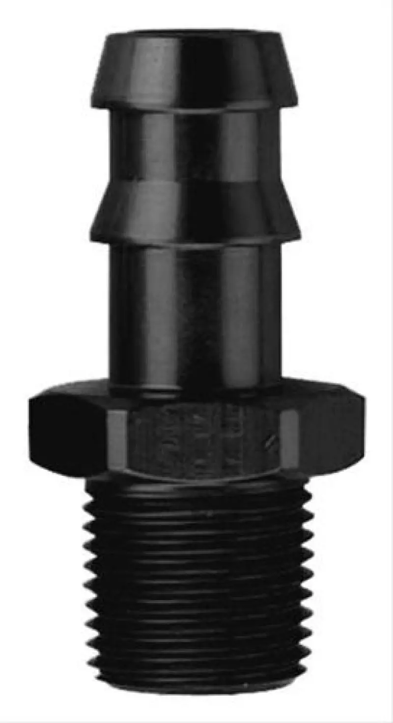 Fragola 5/8 Hose Barb X 1/2 Npt - Black 1