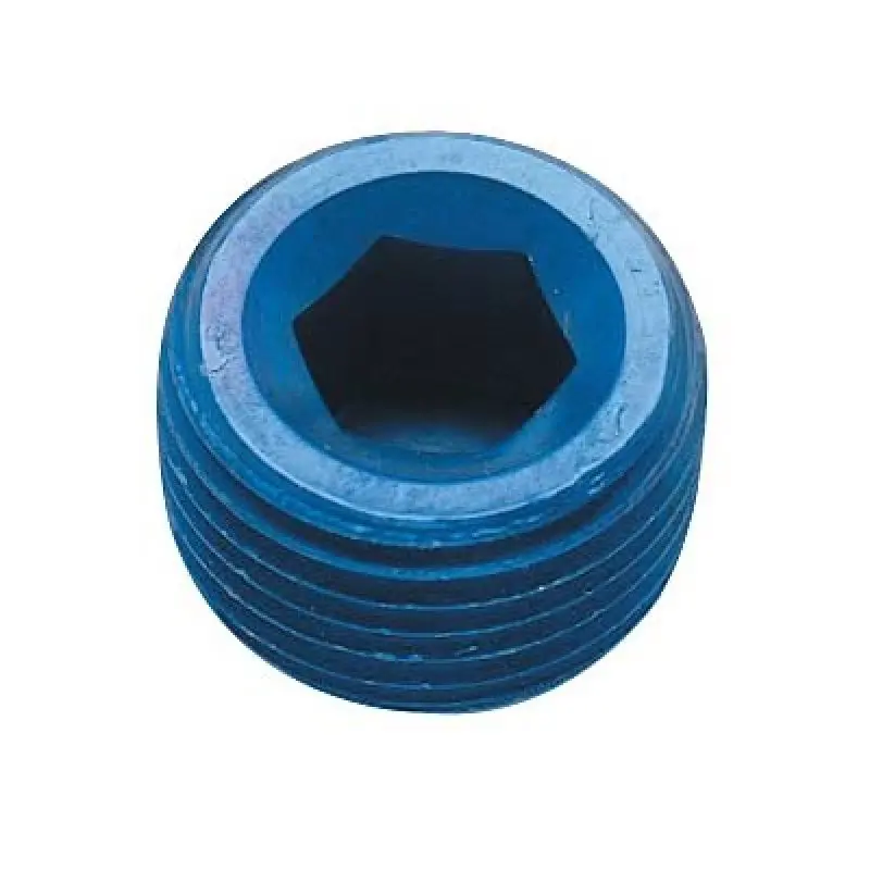 Fragola 1/16 Npt Internal Pipe Plug - Blue 1