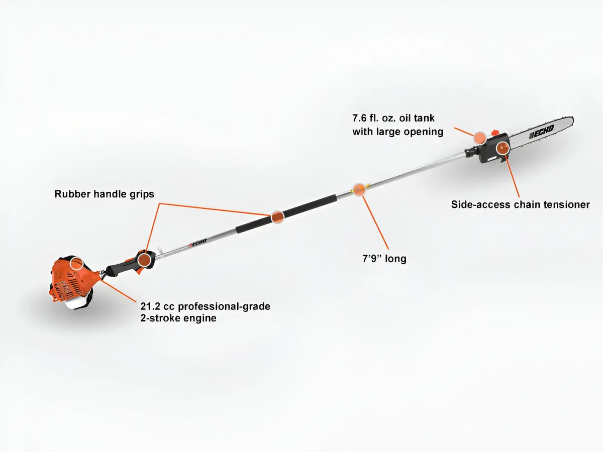 Echo Ppf-225 Power Pruner® Pole Saw 2