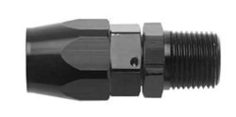 Fragola -10An Straight Hose End X 3/4 Npt - Black 1