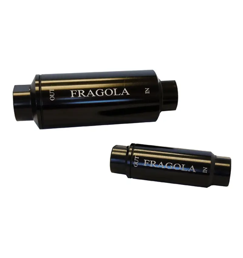 Fragola Fuel Filter -10An In/Out 10 Micron Black 1