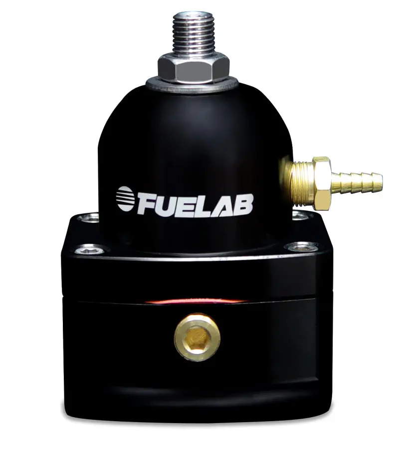 Fuelab 515 Carb Adjustable Fpr 4-12 Psi (2) -10An In (1) -6An Return - Black 1