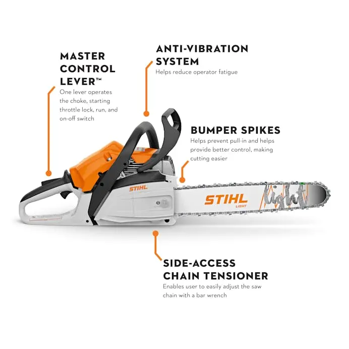 Stihl® Ms 162 Chainsaw With 16 Inch Bar And Chain 1