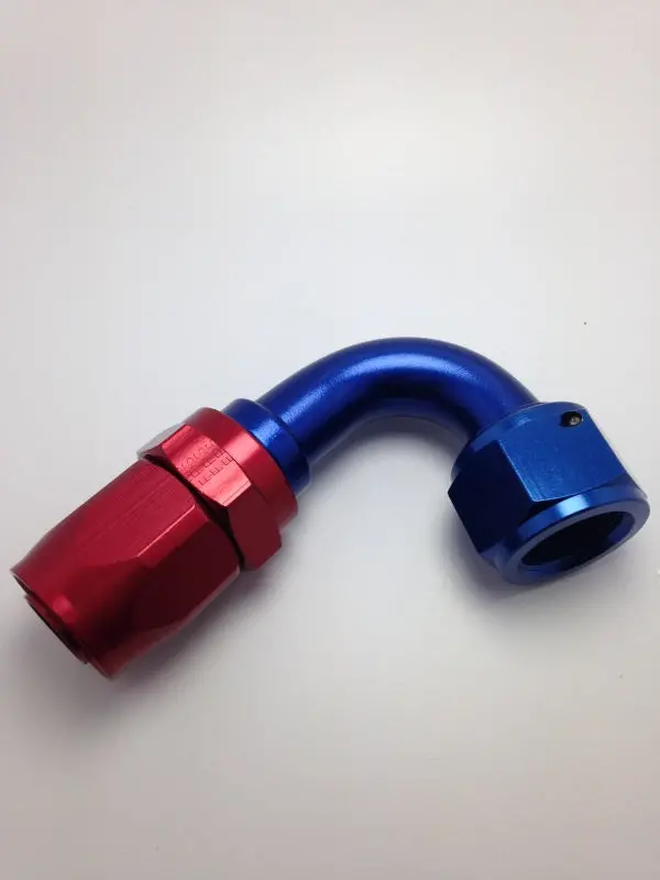 Fragola -10An Nut X -12An Hose Reducing Hose End - Blue/Red 120 Degree 1