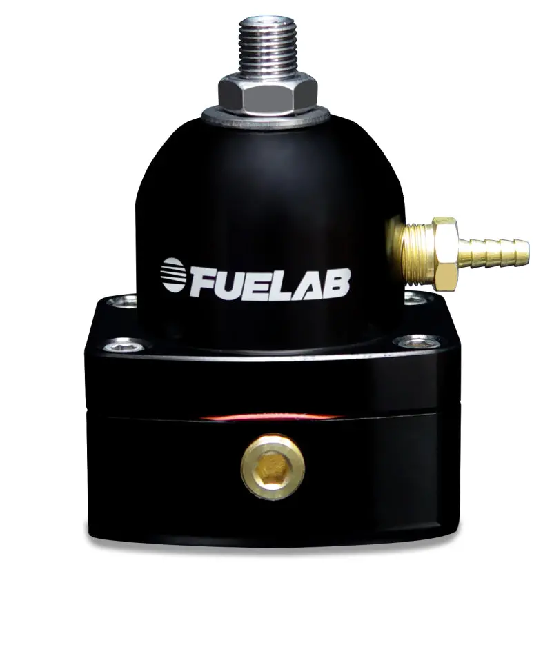 Fuelab 515 Carb Adjustable Fpr 4-12 Psi (2) -6An In (1) -6An Return - Black 1