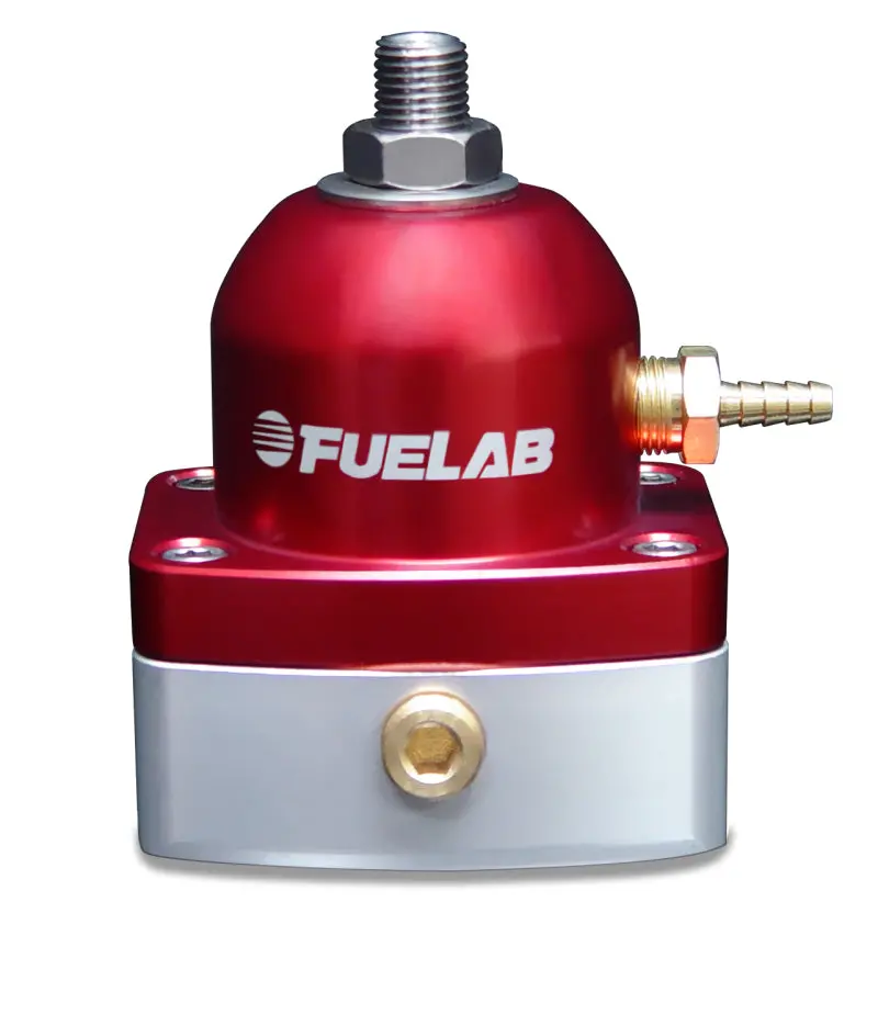 Fuelab 515 Efi Adjustable Fpr 90-125 Psi (2) -6An In (1) -6An Return - Red 1