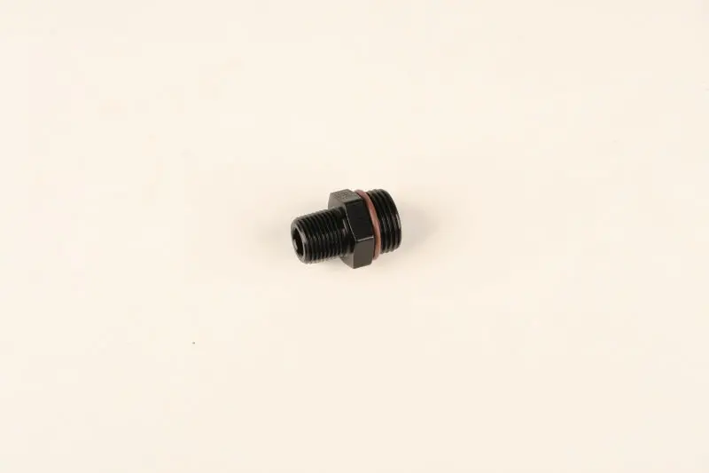 Fragola -10An O-Ring X 1/2 Npt Adapter - Black 1