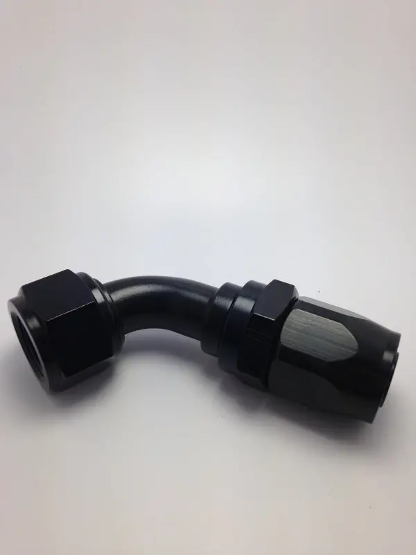 Fragola -10An Nut X -12An Hose Reducing Hose End 60 Degree - Black 1