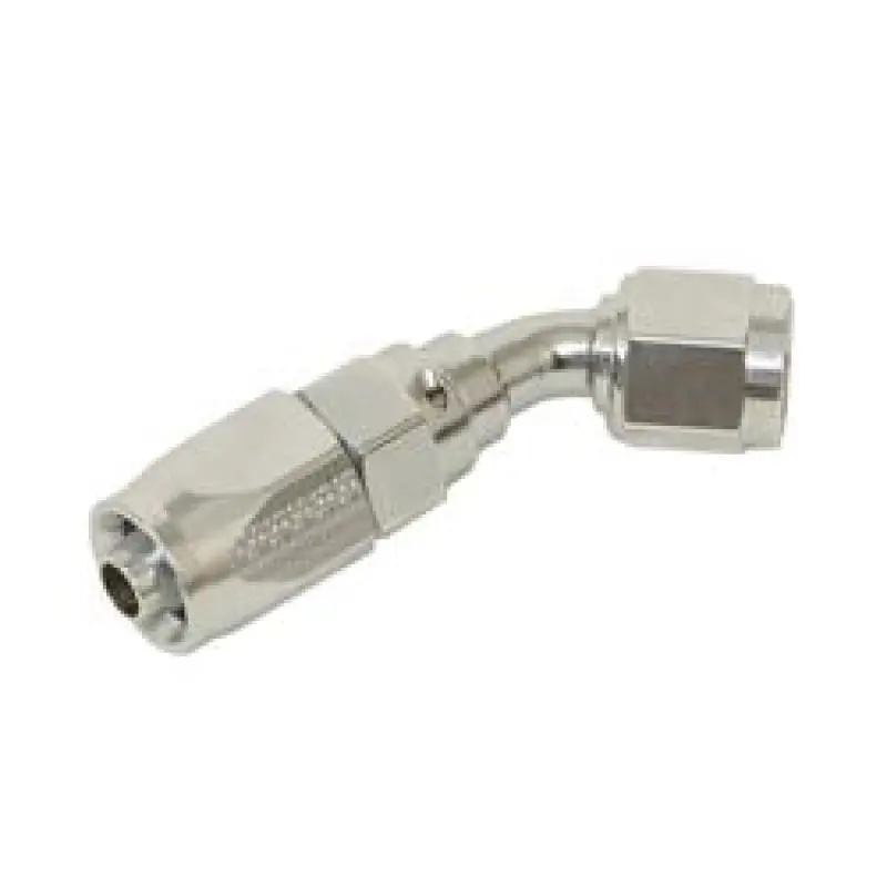 Fragola -10An X 45 Degree Pro-Flow Hose End Chrome 1