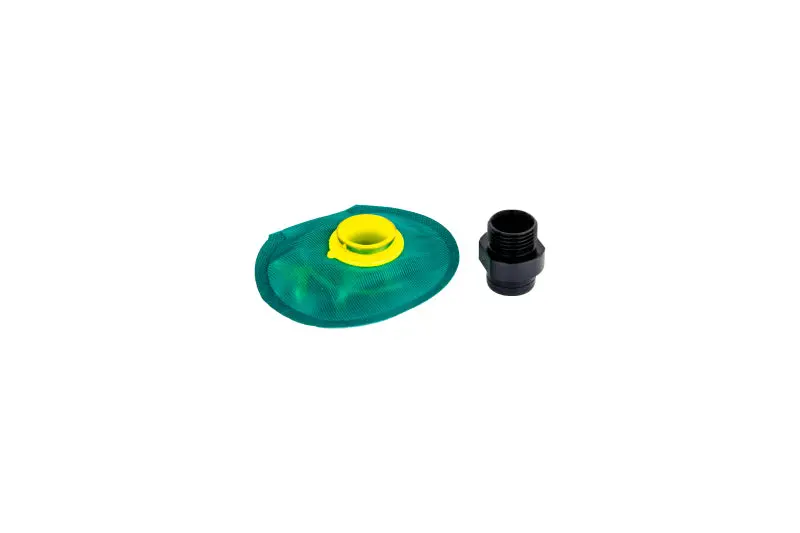 Fuelab In-Tank Fuel Sock Kit 65 Micron Nylon Mesh W/-8An Adaptor Fitting For 484Xx Series Pumps 1