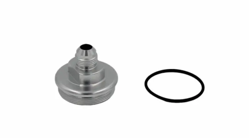 Fuelab Replacement Filter Cap -8An Outlet - Clear 1