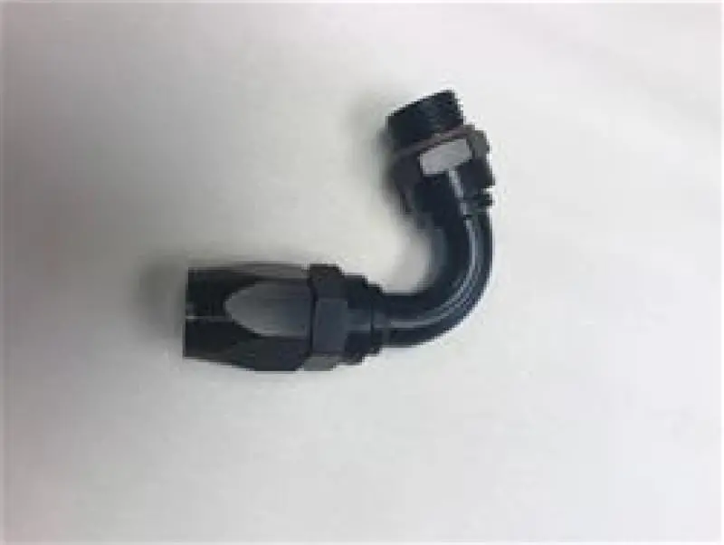 Fragola -10An Male Rad Fitting X 120 Degree Pro-Flow Hose End - Black 1