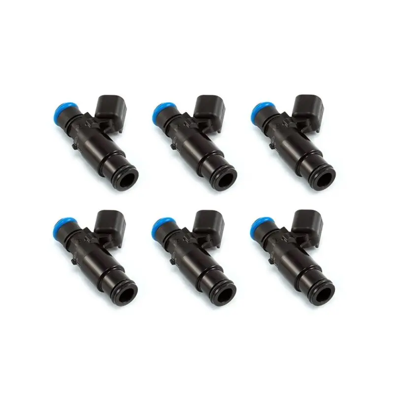 Injector Dynamics Id1300x Injectors - 48Mm Length - 14Mm Grey Top - 14Mm Lower O-Ring - Set Of 6 1