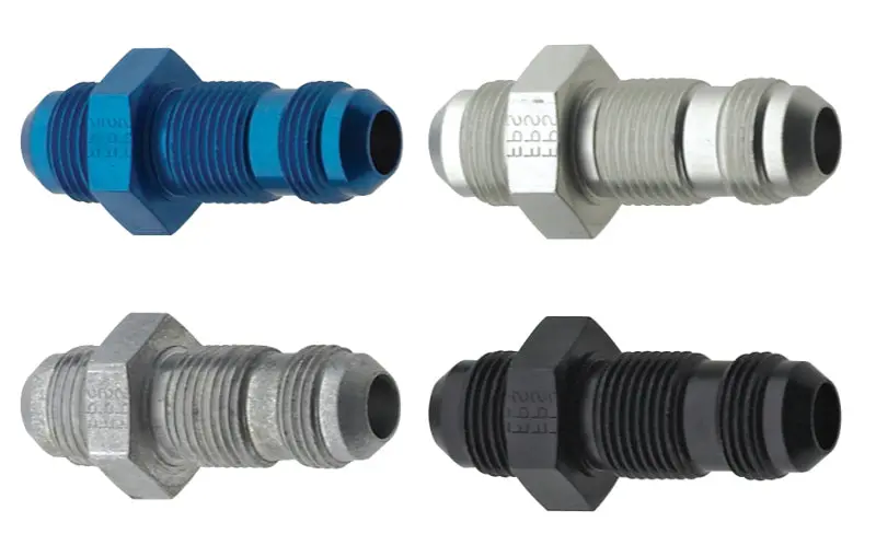 Fragola -10An Straight Bulkhead - Blue 1