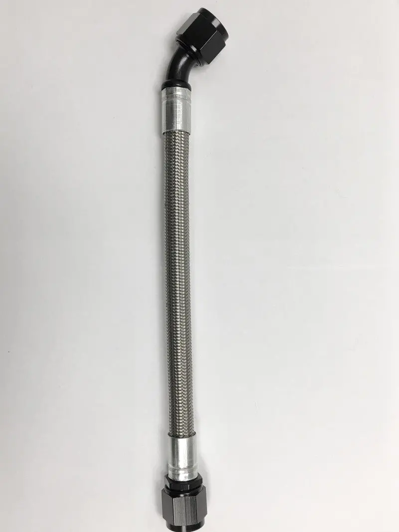 Fragola -10An Ptfe Hose Assembly Straight X 45 Degree 20In 1