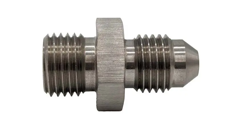 Forced Performance Stainless Steel M12x1.25 To -4An Straight Fitting 1