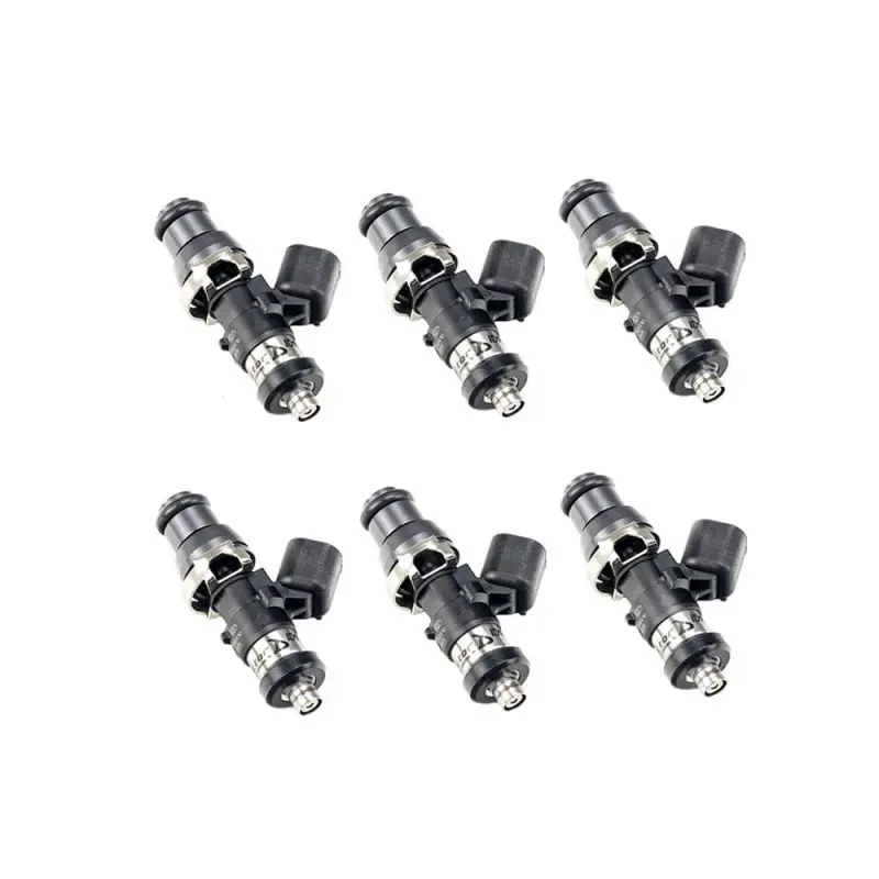 Injector Dynamics Id1050x Injectors - 48Mm Length - 14Mm Top - Denso Lower Cushion (Set Of 6) 1