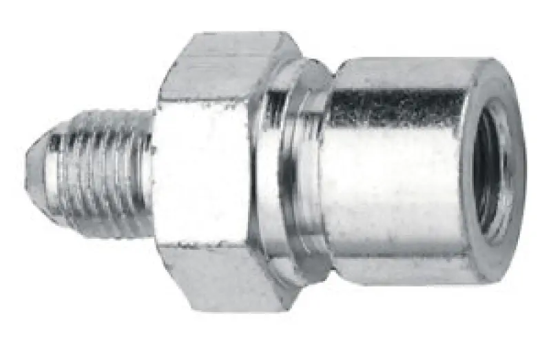Fragola -4An X 3/8 - 24 I.F. Tubing Adapter - Steel 1