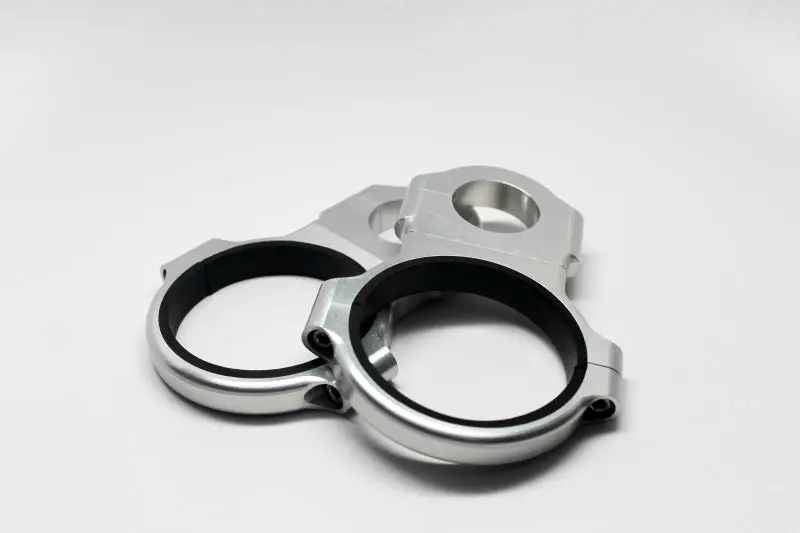 Fuelab Cage Mount Fuel Pump & Filter Combo Billet Bracket Set - (1) Pump Bracket (1) Filter Bracket 1
