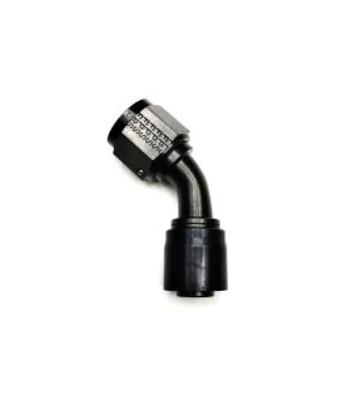 Fragola -6An 45 Degree Fixed/Single Swivel Sport Crimp Pro Hose End 1