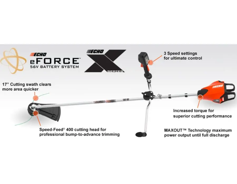 Echo Dsrm-2600Uc2 – 56V U‑Handle Brushcutter Kit 1