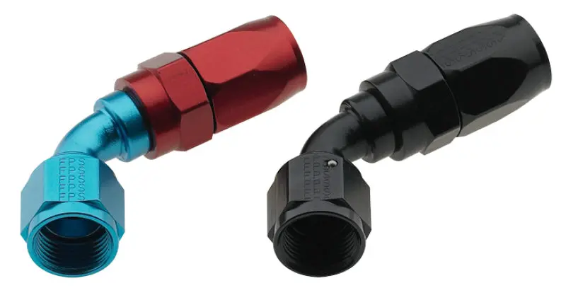 Fragola -4An X 60 Degree Pro-Flow Hose End - Black 1