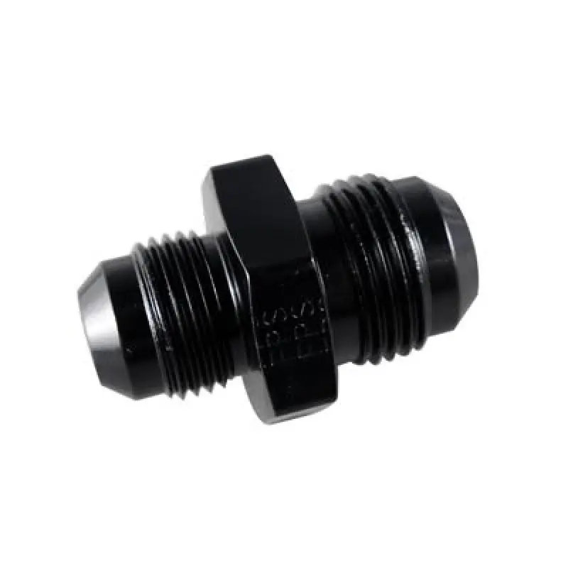 Fragola -8An X 7/8-20 Male Adapter- Dual Feed - Black 1