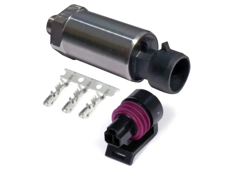 Haltech 250 Psi Motorsport (Ss Diaphragm) Fuel/Oil Pressure Sensor 1/8 Npt W/Plug & Pins 1