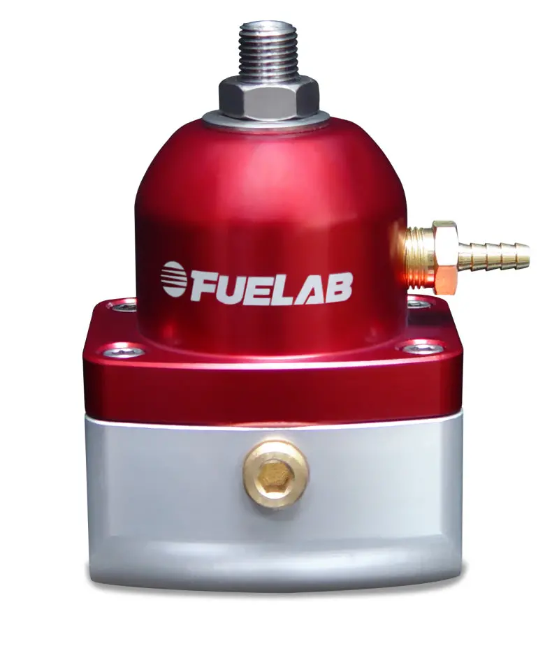 Fuelab 515 Carb Adjustable Fpr Large Seat 1-3 Psi (2) -10An In (1) -6An Return - Red 1