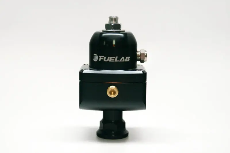 Fuelab 555 Carb Adjustable Fpr Blocking 4-12 Psi (1) -8An In (2) -8An Out - Black 1
